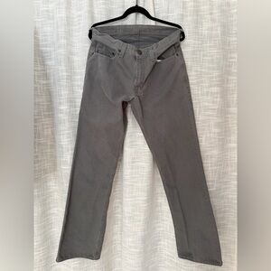 Arizona Jean Company Men's Charcoal Straight Jeans